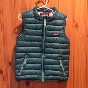 Patagonia toddler down sweater vest